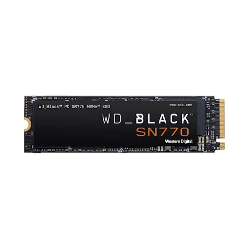 Ổ cứng SSD WD SN770 1TB Black M2 PCIe NVMe Gen 4×4 (WDS100T3X0E)