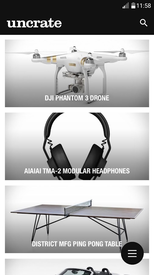   Uncrate- 스크린샷 