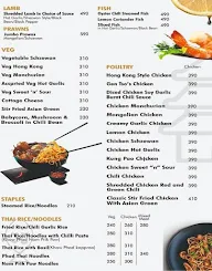 Hong Kong Express menu 4