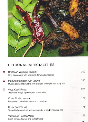 Keys Select Hotel Katti Ma menu 