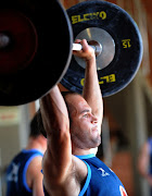 Fourie du Preez during the Bulls training session and press conference at Loftus Versfeld, B field on May 11, 2011 in Pretoria, South Africa