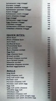 Juice Junction menu 1