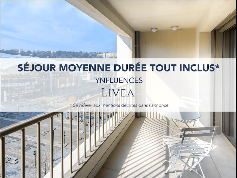 Location meublée appartement 2 pièces 44 m² à Lyon 2ème (69002), 1 339 €