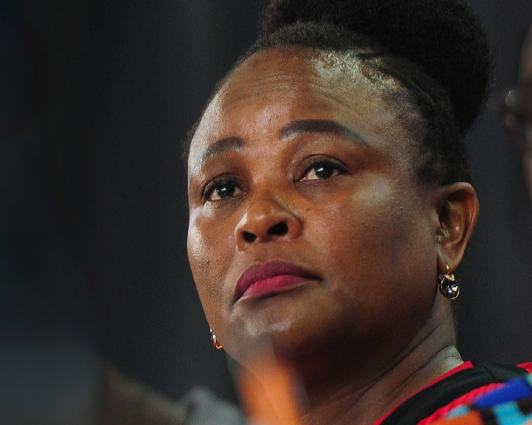 Suspended public protector Busisiwe Mkhwebane. File photo.