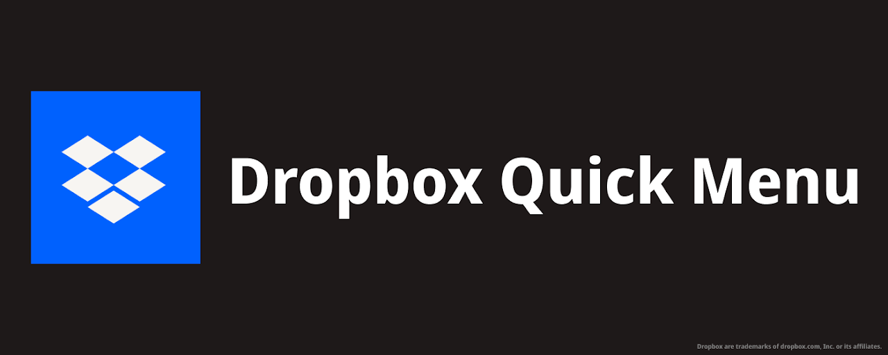 Dropbox Quick Menu Preview image 1