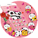 Pink Panda Cute Icons icon