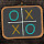 Tic Tac Toe Blackboard Game New Tab