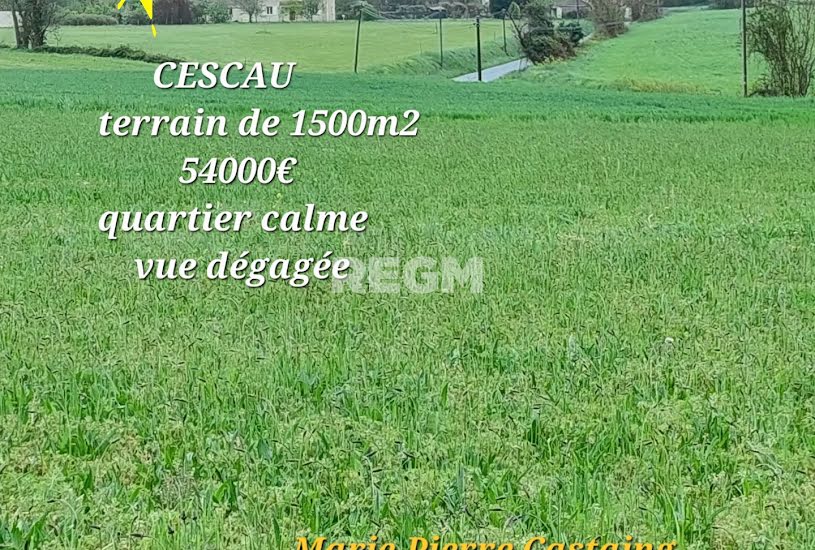  Vente Terrain à bâtir - 1 490m² à Cescau (64170) 