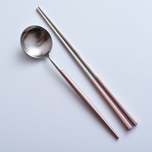 Pink and silver