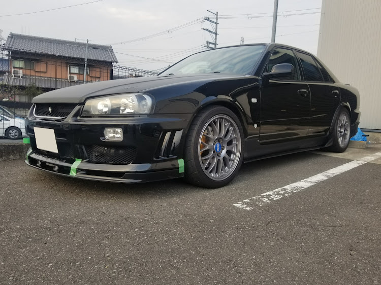 スカイラインの桜のコラボ出来なかった😢に関するカスタム事例の投稿画像1枚目