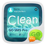 Cover Image of Download (FREE) GO SMS PRO CLEAN THEME 4.60 APK