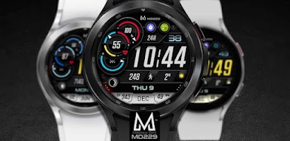 MD229: Digital watch face Screenshot