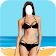 Women Bikini Photo Suit icon