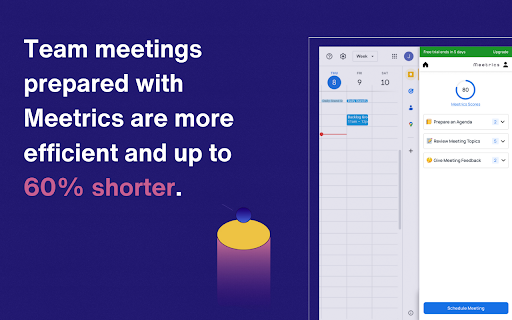 Meetrics: Prepare Excellent Agendas with AI