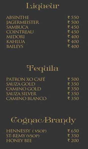 mgold vashi menu 