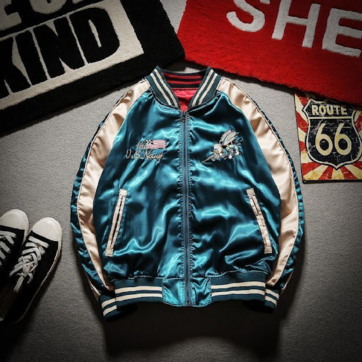 Title 2, Womens and Mens Baseball Uniform Jacket. Styl...