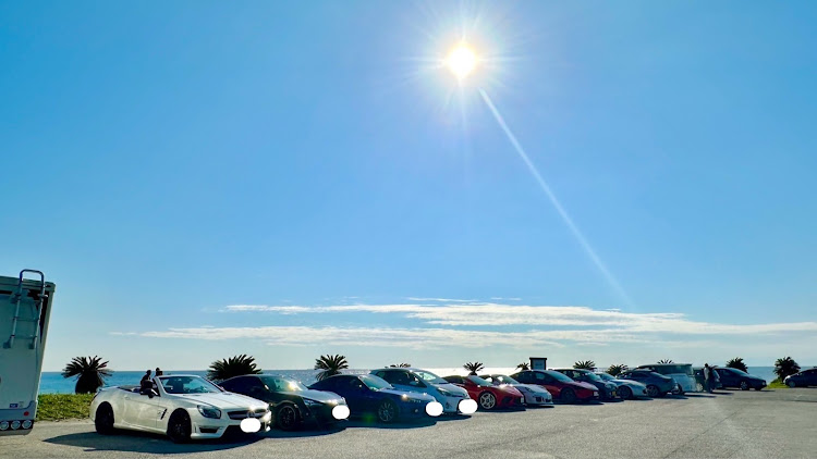 SLのSL63AMG・房総ツーリング♫・オープンカーの季節到来・オフ会・初参加 ありがとうございました😊に関するカスタム事例の投稿画像2枚目