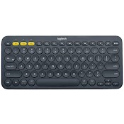 [Mã 1212Elsale0 Giảm 5% Đơn 400K] Bàn Phím Bluetooth Logitech K380 Xám