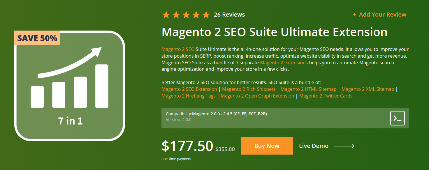 Magento 2 SEO by Magefan