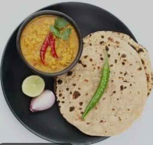 Dal With 4 Chapati