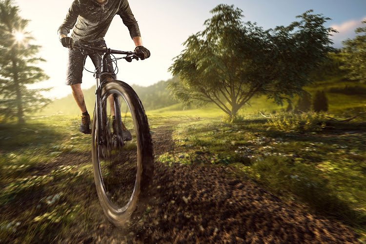 A man was attacked while cycling in Muldersdrift, Gauteng. Stock photo.