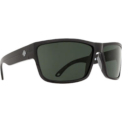SPY  ROCKY Sunglasses - Black Happy Gray Green Lenses Thumb