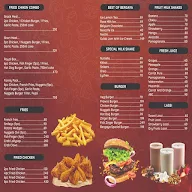 Bergaya Cafe menu 1