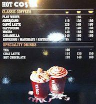 Costa Coffee menu 2