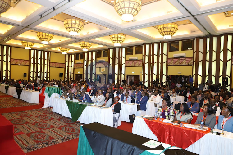 MPs during induction at Safari Park Hotel, Nairobi on September 19, 2022.