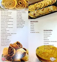 Morbiwala Sweet Mart, Bhakti Park menu 8