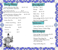 Julie's Kitchen menu 3