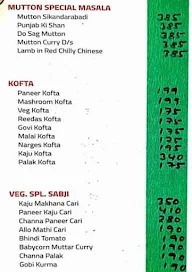 Ginger Greens menu 6