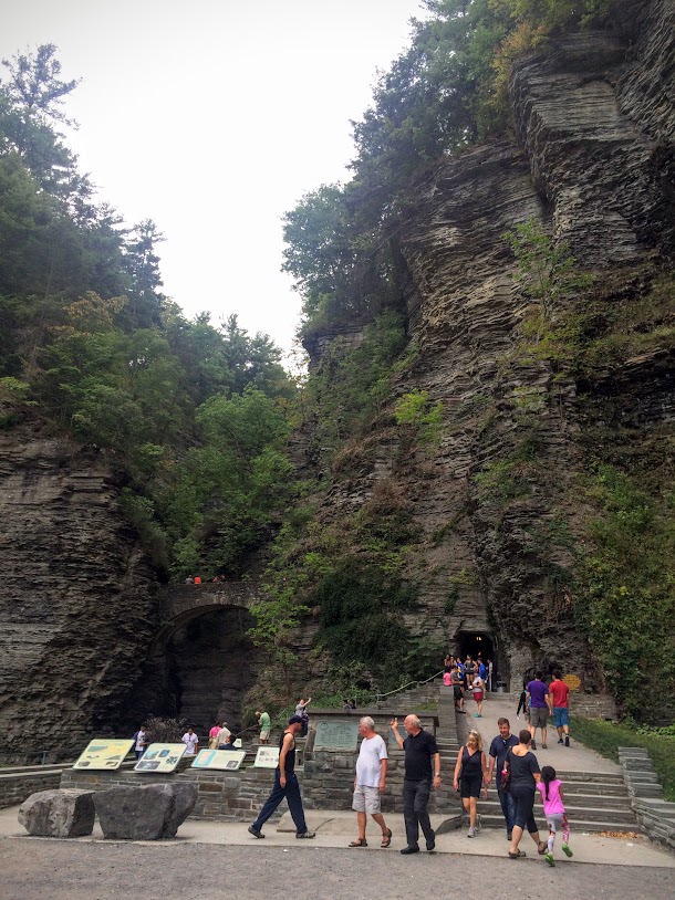 Entrance to the trails.