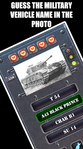 Screenshot Tank Quiz - Guess battle tanks