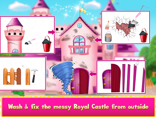 Princess Doll House Cleanup  Decoration Games