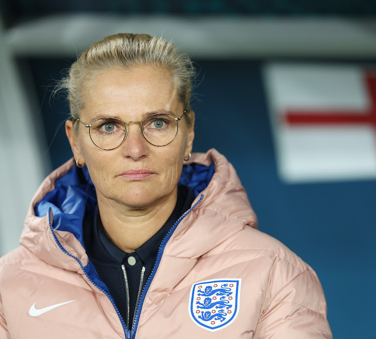 England head coach Sarina Wiegman at the 2023 Fifa Women's World Cup in Sydney, Australia on August 12