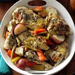 Sunday Chicken Supper Recipe was pinched from <a href="https://www.tasteofhome.com/recipes/sunday-chicken-supper" target="_blank" rel="noopener">www.tasteofhome.com.</a>