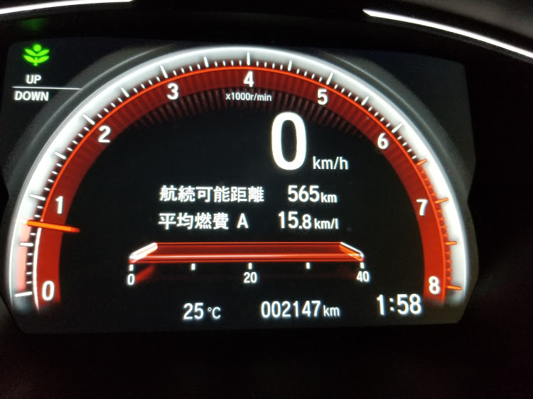 シビックの平均燃費に関するカスタム事例の投稿画像1枚目