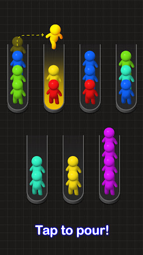 Screenshot Sort Puzzle - Color puzzle