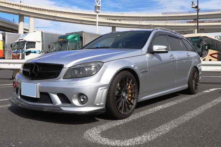 CクラスステーションワゴンのC63AMG・大黒PA・カメ活練習・ひとり撮影会に関するカスタム事例の投稿画像3枚目