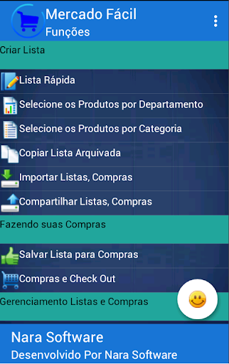 Lista de Compras Mercado Facil