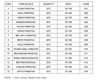 Jcsa Food Mart menu 1