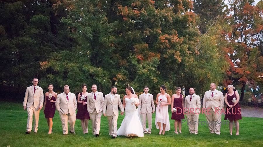 Fotógrafo de bodas Deirdre Rakus (deirdrerakus). Foto del 9 de marzo 2020