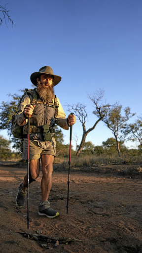 Limpopo wilderness guide Bruce Lawson walks to raise money for those in need.