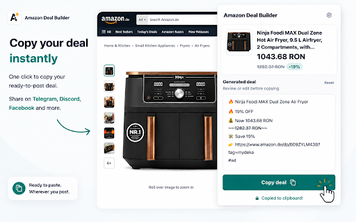 Amazon Deal Builder screenshot 3