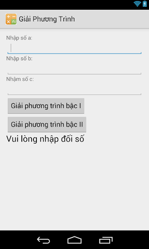 Giải phương trình