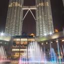 Petronas Twin Tower Water Fountain Chrome extension download