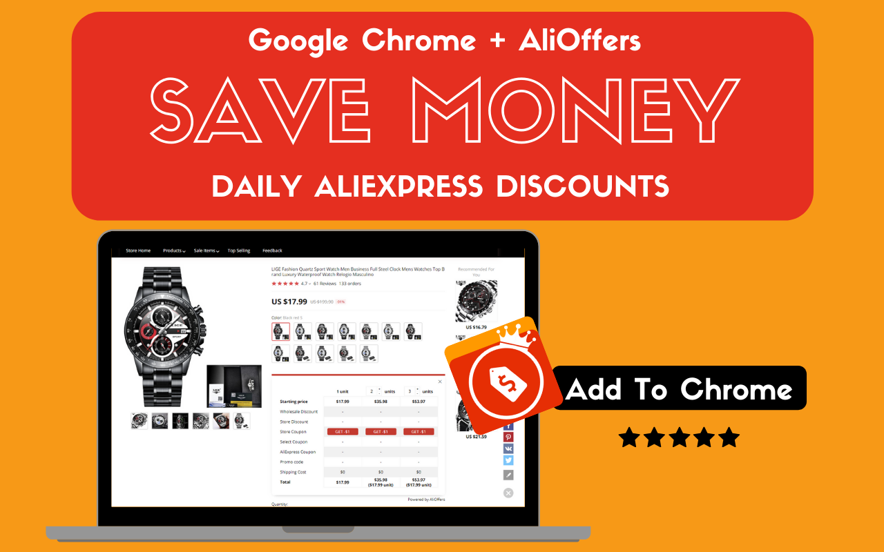 AliOffers - Auto AliExpress Seller Coupons Preview image 4