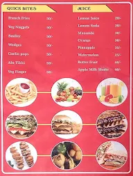 The Super Sandwich menu 4