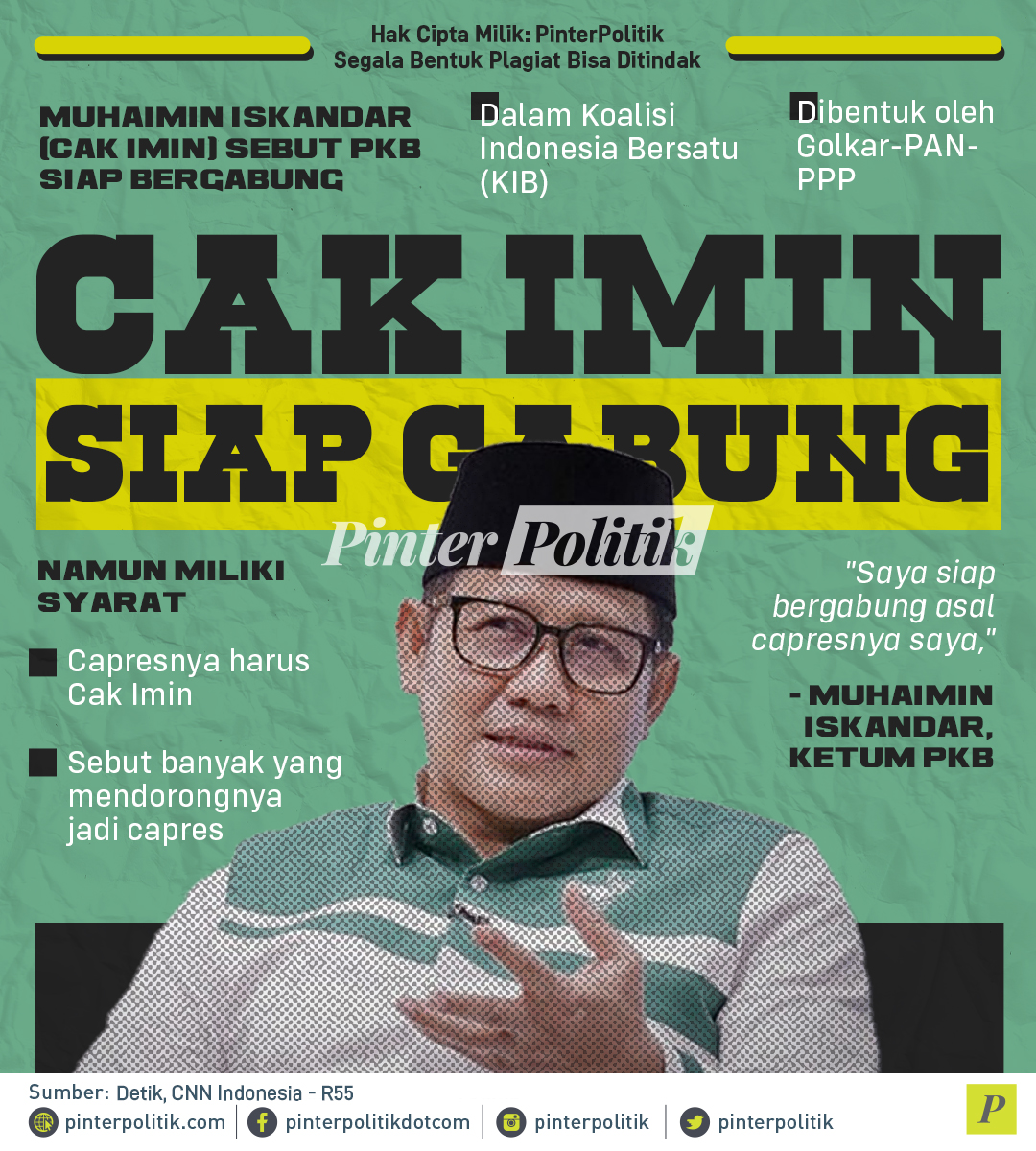 Cak Imin Siap Gabung